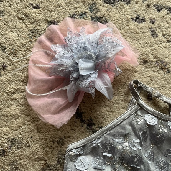 Weissman Pink & Gray Ballet Dance Costume - Picture 3 of 7